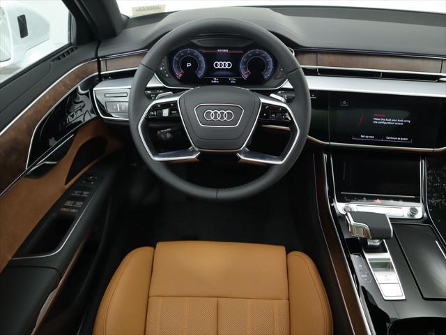 new 2025 Audi A8 car, priced at $101,320
