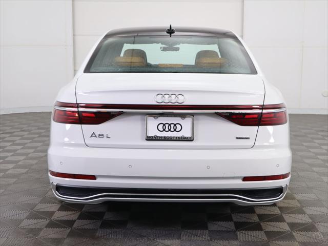 new 2025 Audi A8 car, priced at $101,320