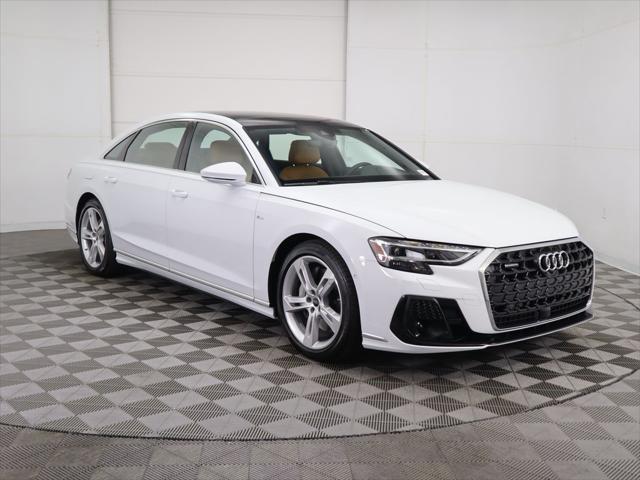 new 2025 Audi A8 car, priced at $101,320
