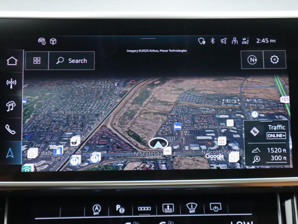 new 2025 Audi A8 car, priced at $101,320
