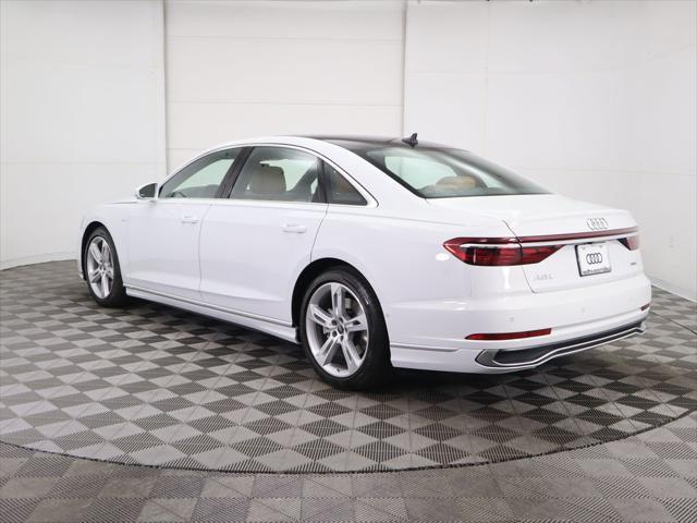 new 2025 Audi A8 car, priced at $101,320