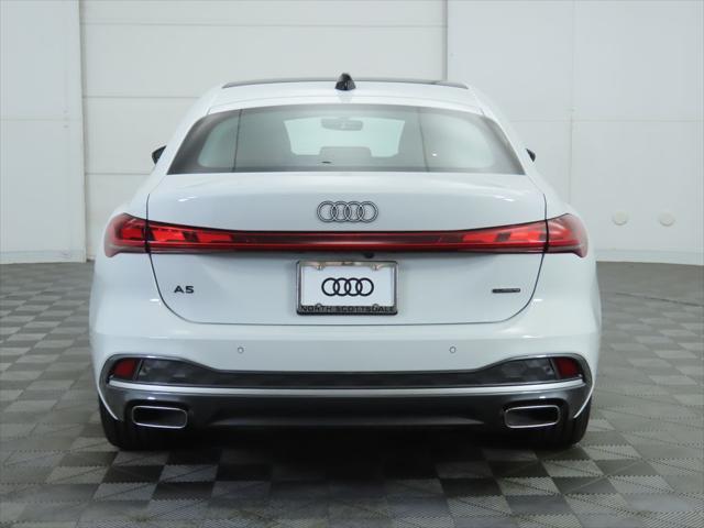 new 2025 Audi A5 car, priced at $59,135