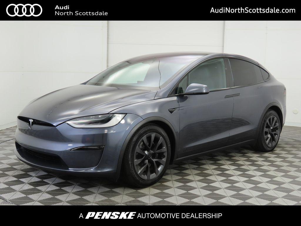 used 2023 Tesla Model X car, priced at $54,540