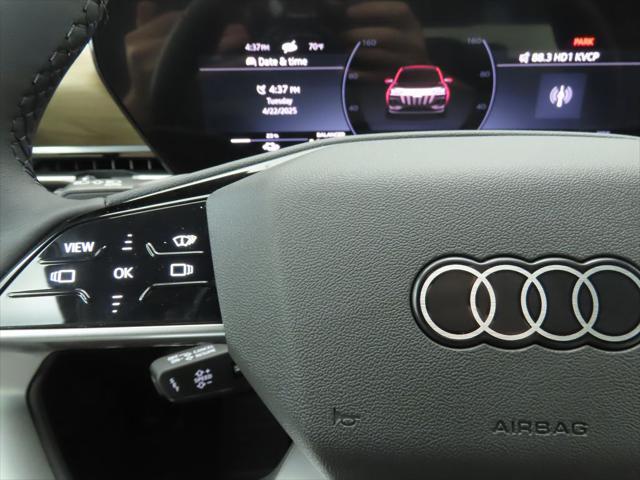 new 2025 Audi Q6 e-tron car, priced at $76,425
