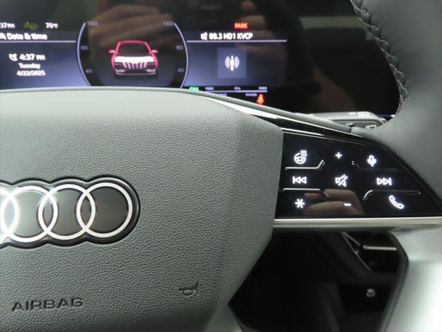 new 2025 Audi Q6 e-tron car, priced at $76,425