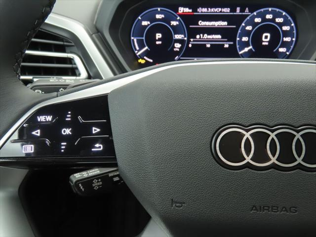 new 2025 Audi Q4 e-tron car, priced at $58,239