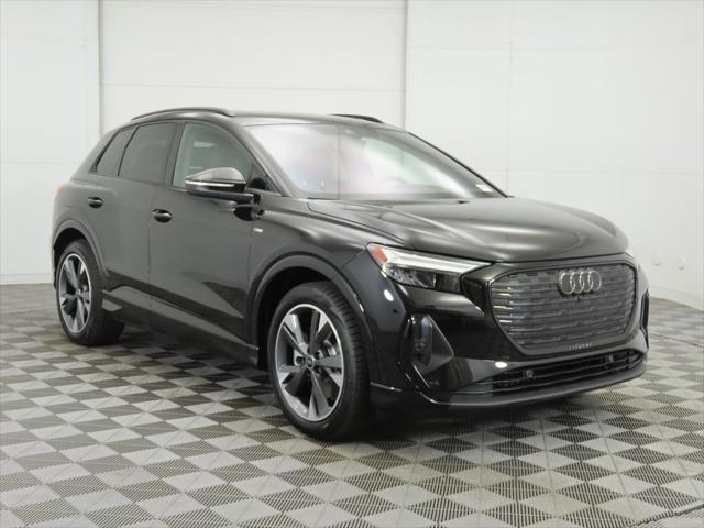 new 2025 Audi Q4 e-tron car, priced at $58,239