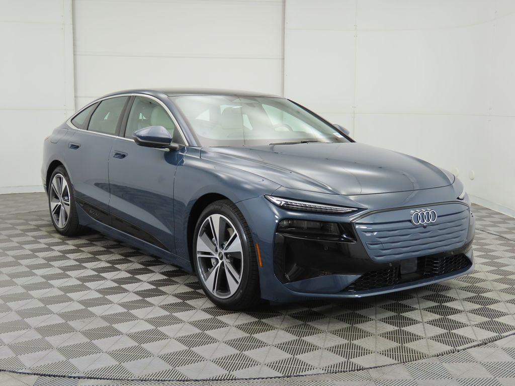 new 2025 Audi A6 e-tron car, priced at $76,335