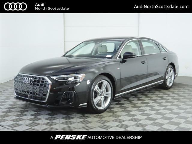 new 2025 Audi A8 car, priced at $101,320