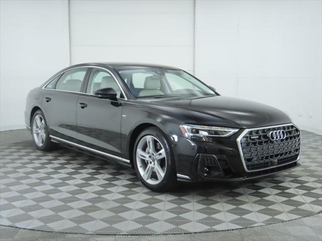 new 2025 Audi A8 car, priced at $101,320