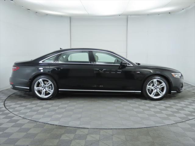 new 2025 Audi A8 car, priced at $101,320