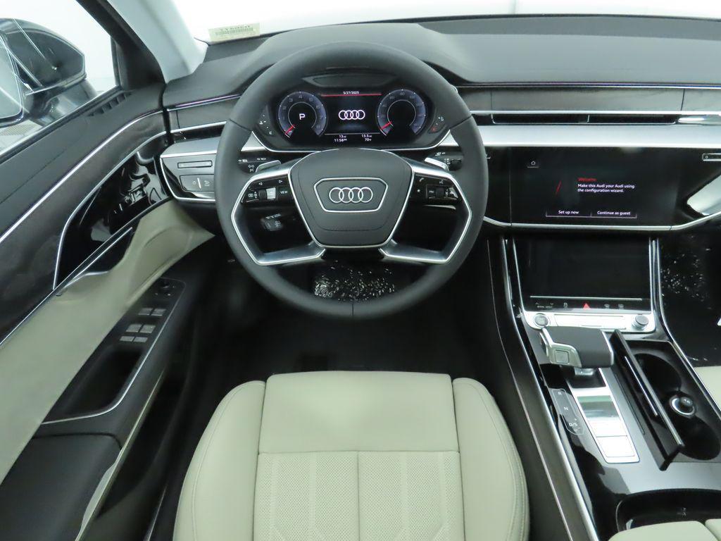 new 2025 Audi A8 car, priced at $101,320