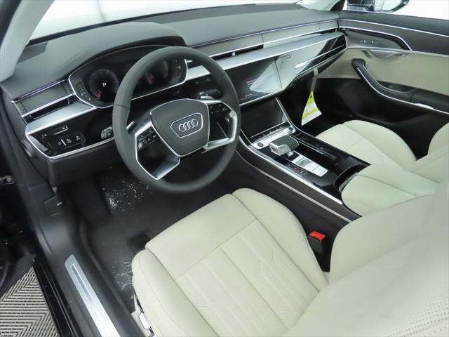 new 2025 Audi A8 car, priced at $101,320