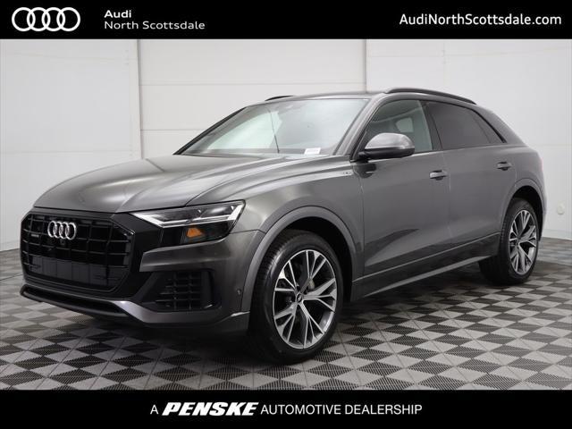 used 2021 Audi Q8 car, priced at $42,870