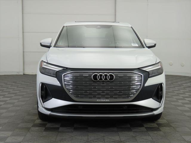new 2025 Audi Q4 e-tron Sportback car, priced at $67,845