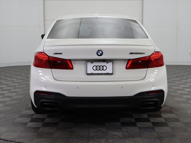 used 2018 BMW M550 car, priced at $25,877