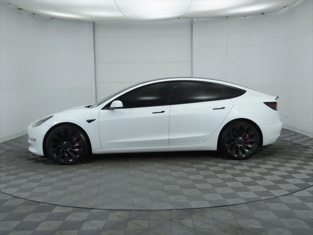used 2022 Tesla Model 3 car, priced at $25,833