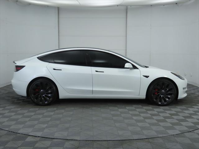 used 2022 Tesla Model 3 car, priced at $25,833