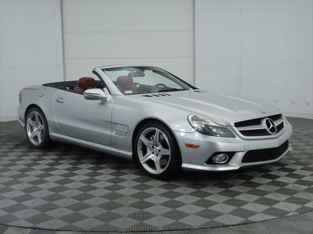 used 2009 Mercedes-Benz SL-Class car, priced at $18,572