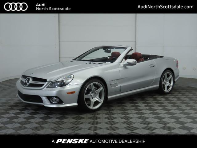 used 2009 Mercedes-Benz SL-Class car, priced at $18,572