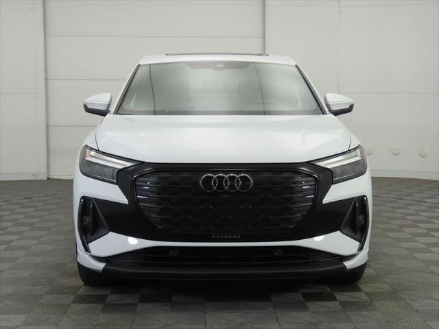 new 2025 Audi Q4 e-tron Sportback car, priced at $59,918