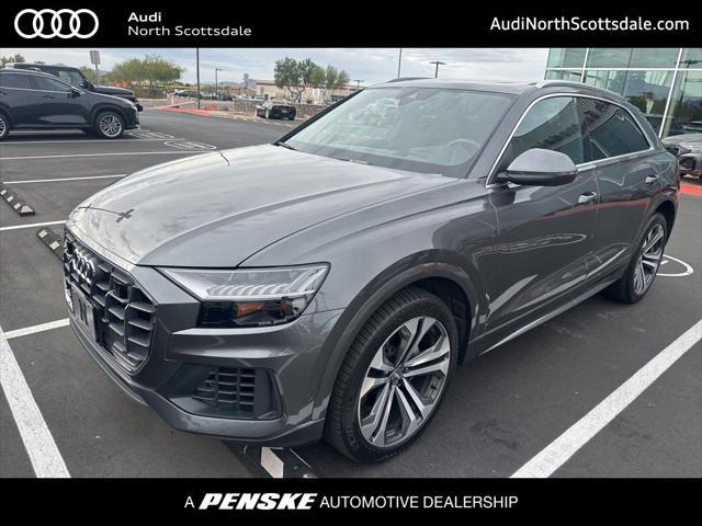 used 2020 Audi Q8 car, priced at $39,448