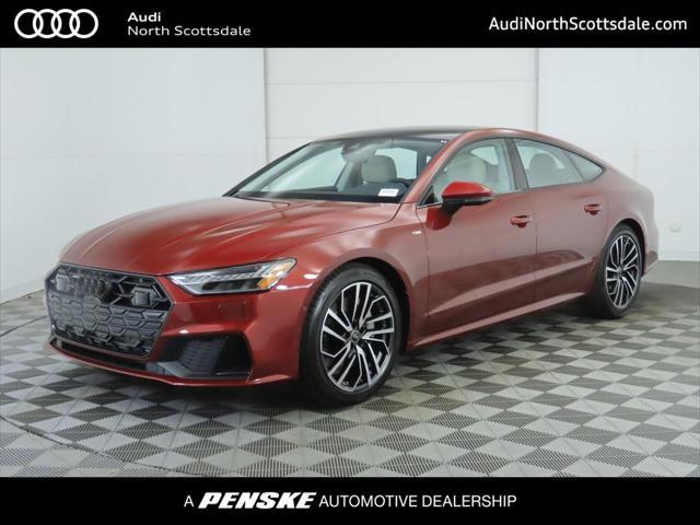 new 2025 Audi A7 car, priced at $81,940