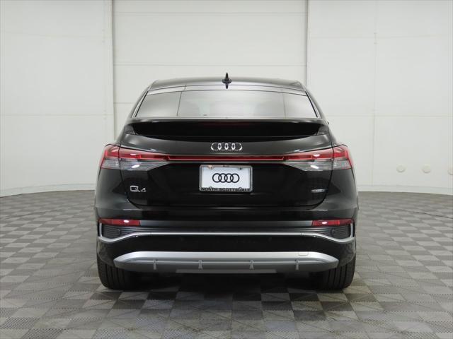 new 2025 Audi Q4 e-tron Sportback car, priced at $56,030