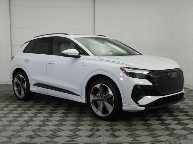 new 2025 Audi Q4 e-tron car, priced at $57,758