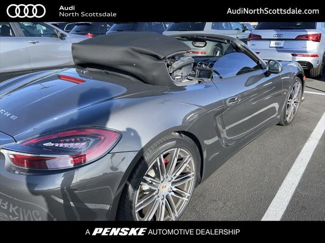 used 2015 Porsche Boxster car, priced at $53,181