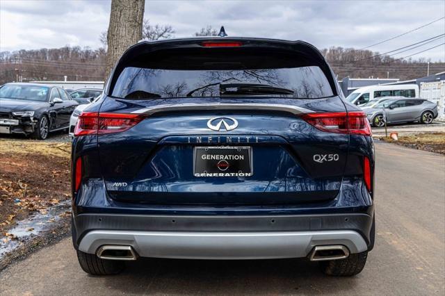 used 2021 INFINITI QX50 car, priced at $28,385