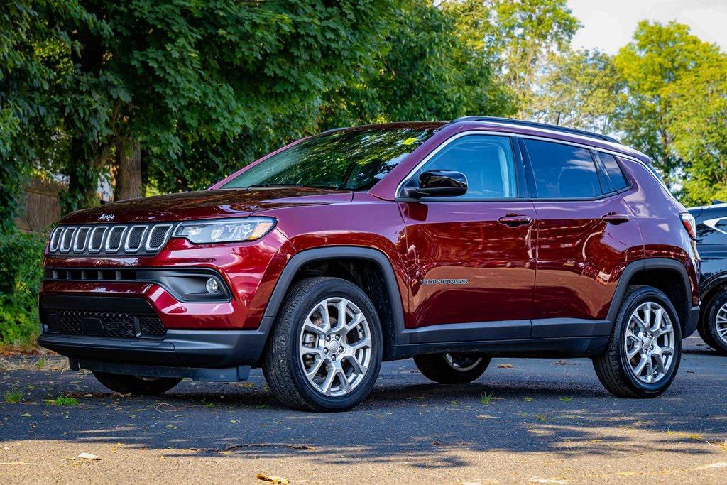 used 2022 Jeep Compass car, priced at $22,588