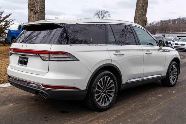used 2021 Lincoln Aviator car, priced at $40,995