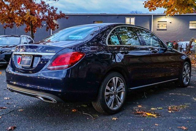 used 2021 Mercedes-Benz C-Class car, priced at $24,996