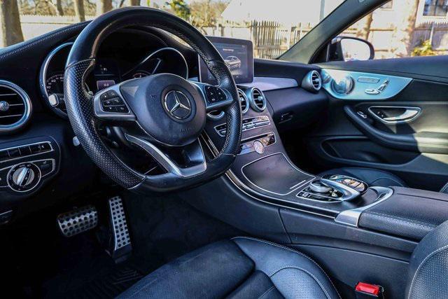 used 2017 Mercedes-Benz C-Class car, priced at $18,875