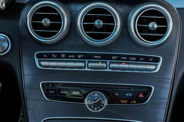 used 2017 Mercedes-Benz C-Class car, priced at $18,875