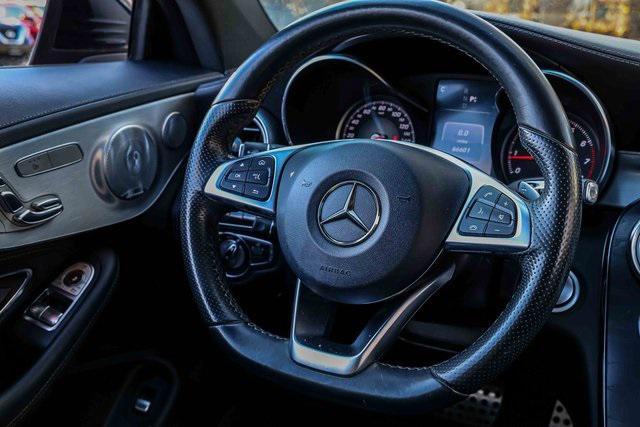 used 2017 Mercedes-Benz C-Class car, priced at $18,875