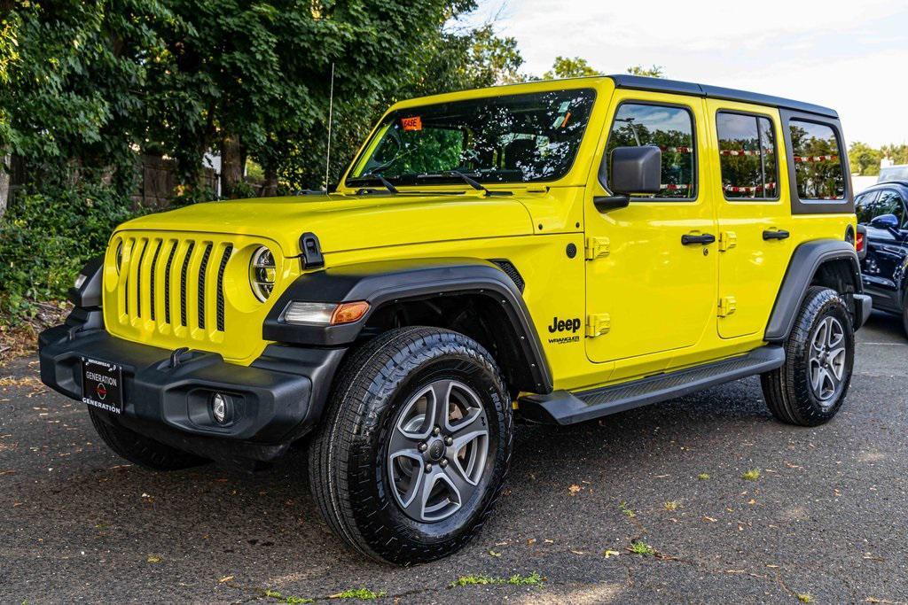 used 2022 Jeep Wrangler Unlimited car, priced at $32,755