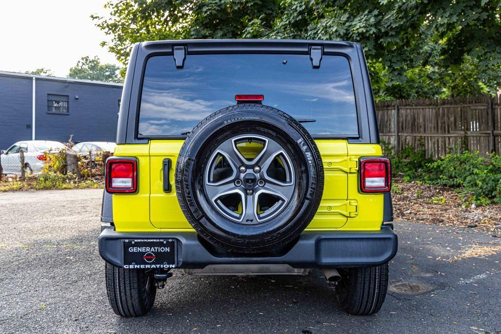 used 2022 Jeep Wrangler Unlimited car, priced at $32,755