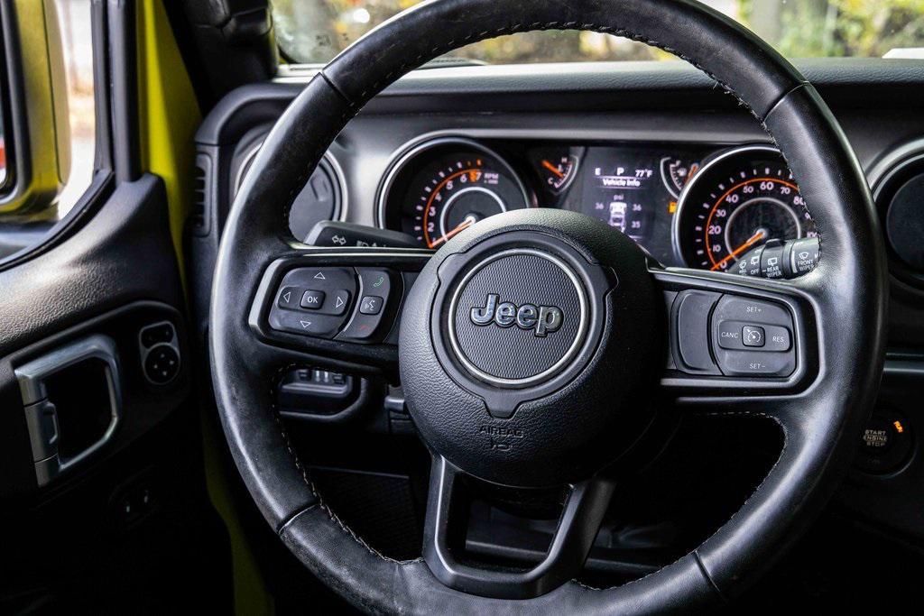 used 2022 Jeep Wrangler Unlimited car, priced at $32,755