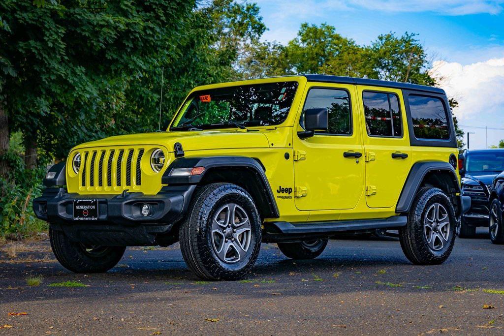 used 2022 Jeep Wrangler Unlimited car, priced at $32,755