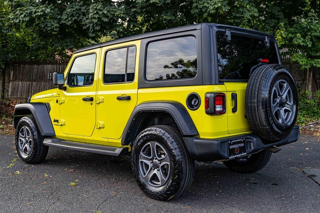 used 2022 Jeep Wrangler Unlimited car, priced at $32,755