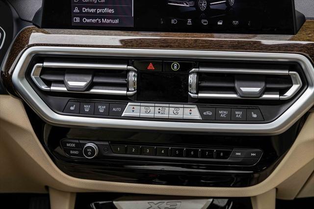 used 2022 BMW X3 car, priced at $31,988