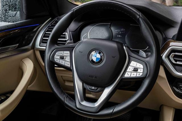 used 2022 BMW X3 car, priced at $31,988