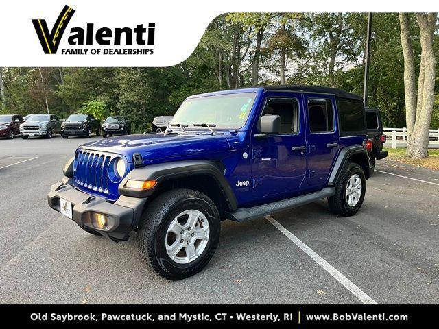 used 2020 Jeep Wrangler Unlimited car, priced at $27,277