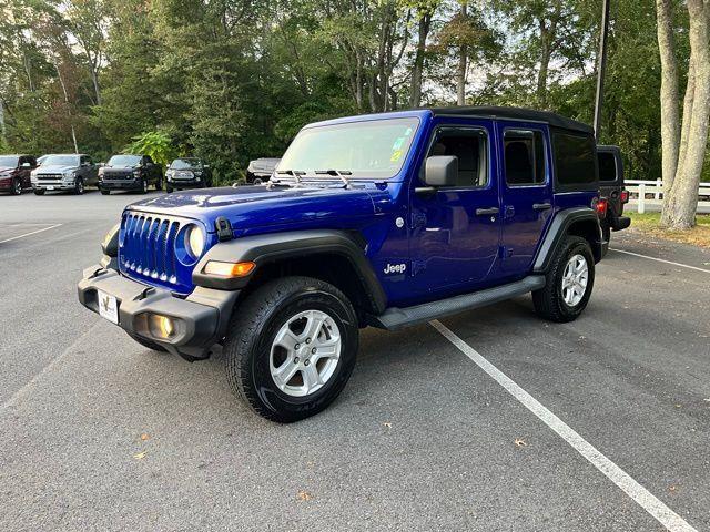 used 2020 Jeep Wrangler Unlimited car, priced at $27,277