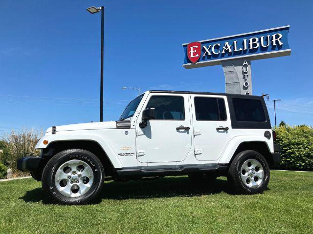 used 2014 Jeep Wrangler Unlimited car, priced at $15,997