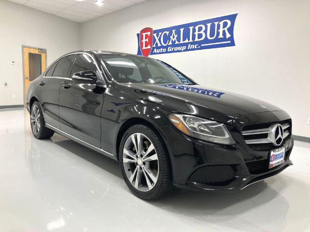 used 2015 Mercedes-Benz C-Class car, priced at $12,637