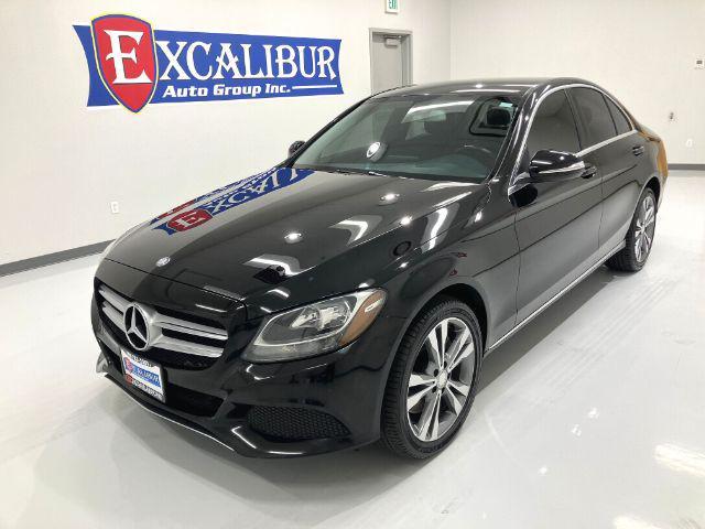 used 2015 Mercedes-Benz C-Class car, priced at $12,637