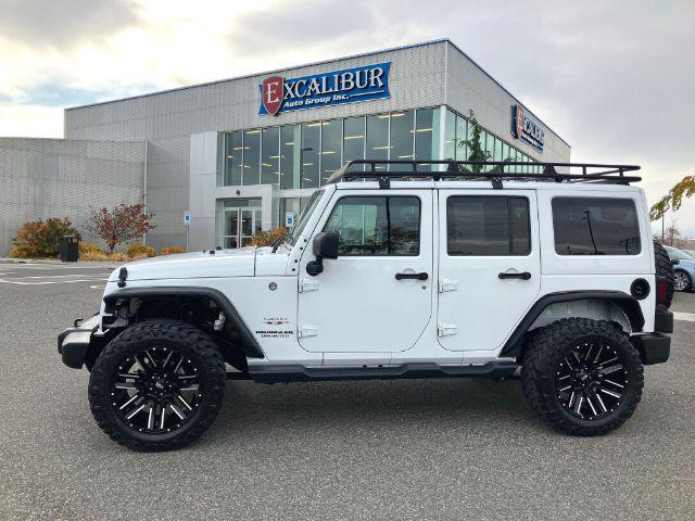 used 2017 Jeep Wrangler Unlimited car, priced at $24,736